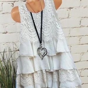 Adorable Boutique Lace and Frill Dress
